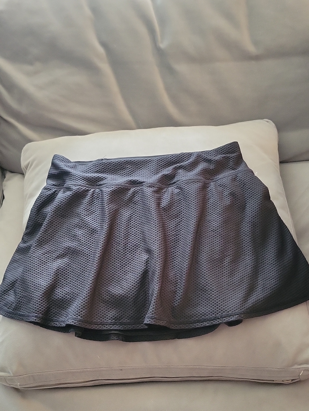 Kyodan Black Textured Skater Skort